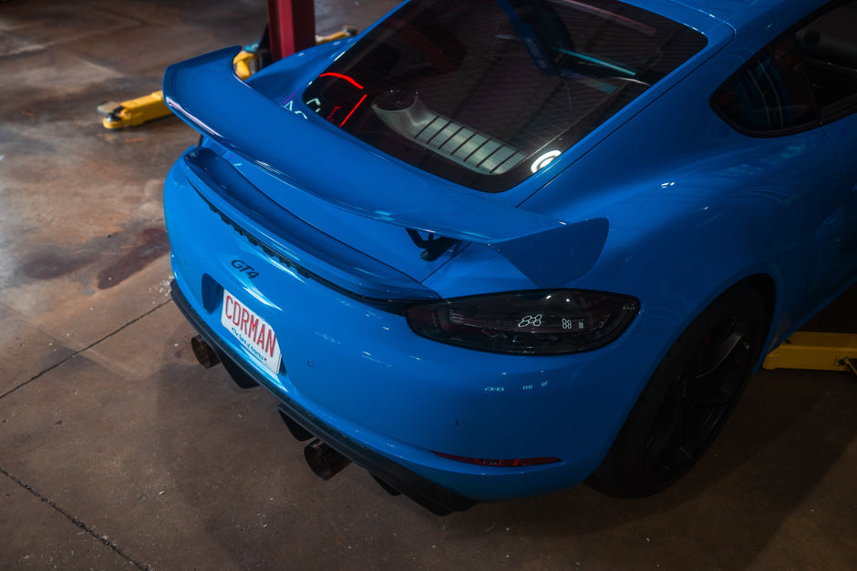 Valvetronic Valved Sport Exhaust System for Porsche 718 GT4 / Boxster Spyder