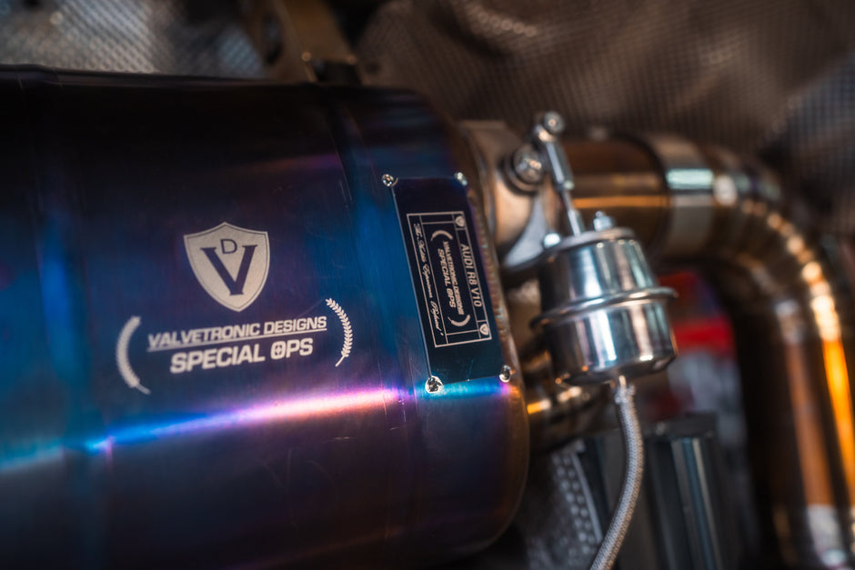 Audi R8 True F1 / Valved Exhaust System