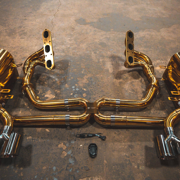 Valvetronic Valved Sport Exhaust System for Porsche 997 Carrera