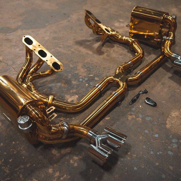 Valvetronic Valved Sport Exhaust System for Porsche 997 Carrera