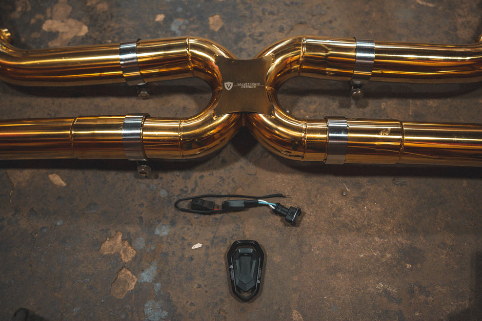 Valvetronic Valved Sport Exhaust System for Porsche 997 Carrera