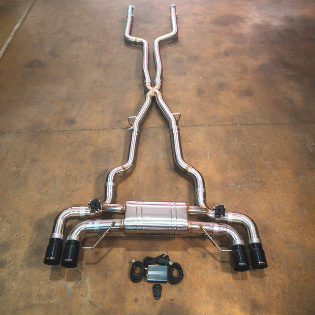 BMW G30 M550I Valved Sport Exhaust System