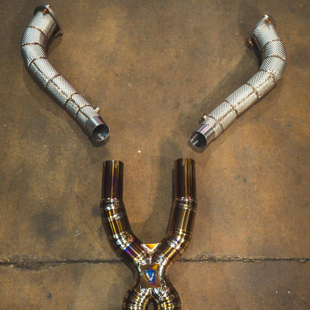 Ferrari California 4.3 V8 Free Flow Front Pipes