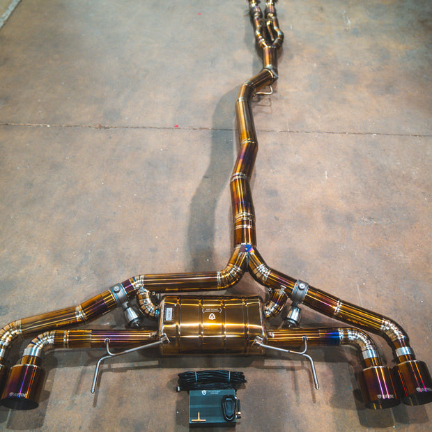 Nissan GTR R35 Valved Sport Exhaust System
