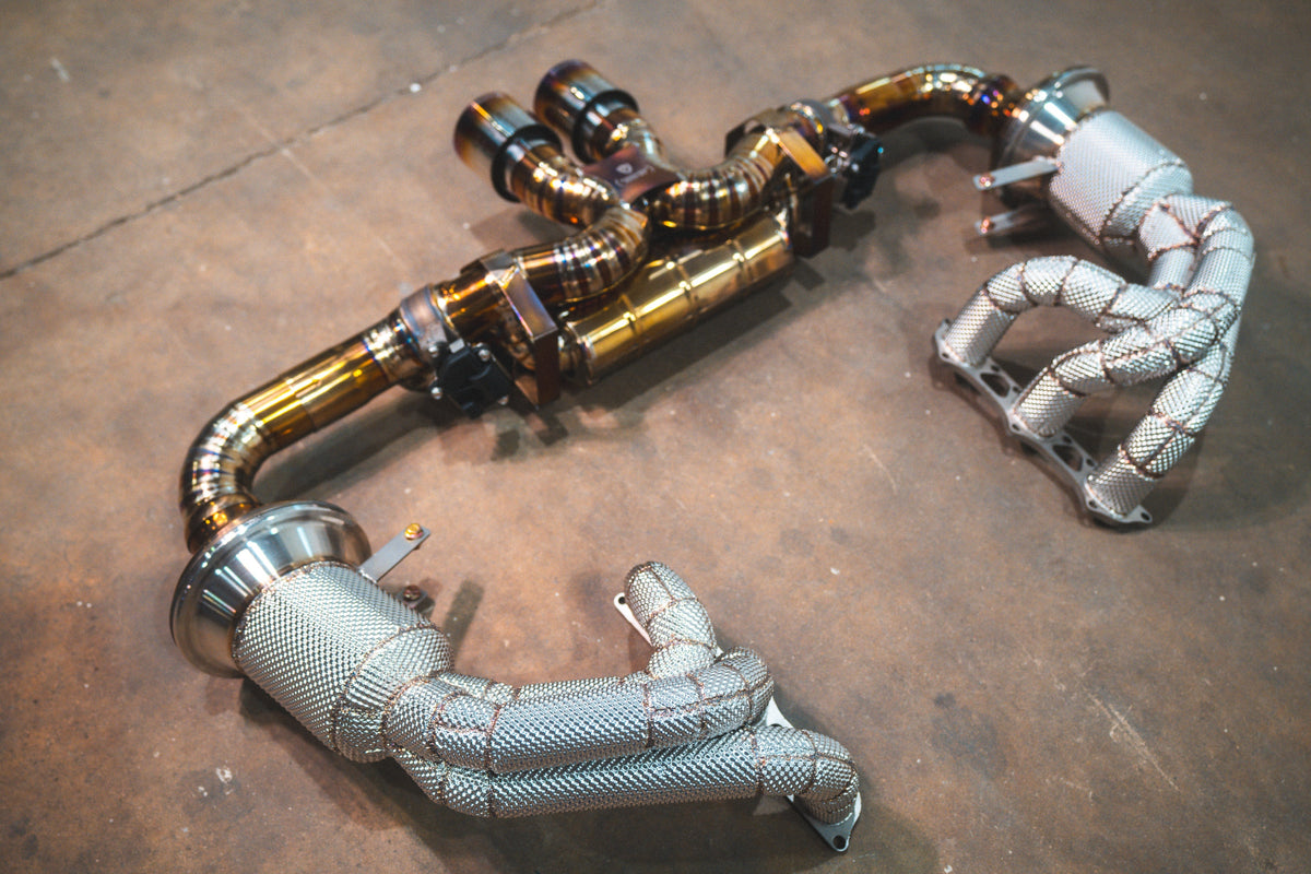 Valvetronic Valved Sport Exhaust System for Porsche 992 GT3/RS