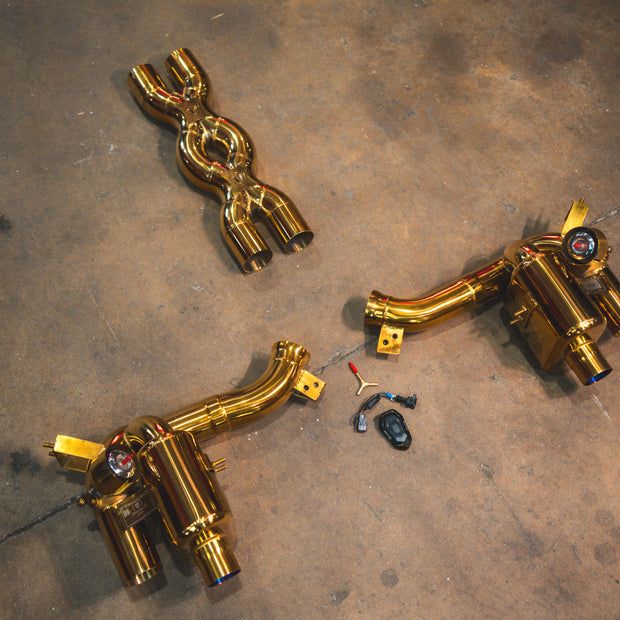 Ferrari GTC4 Lusso Valved Exhaust system