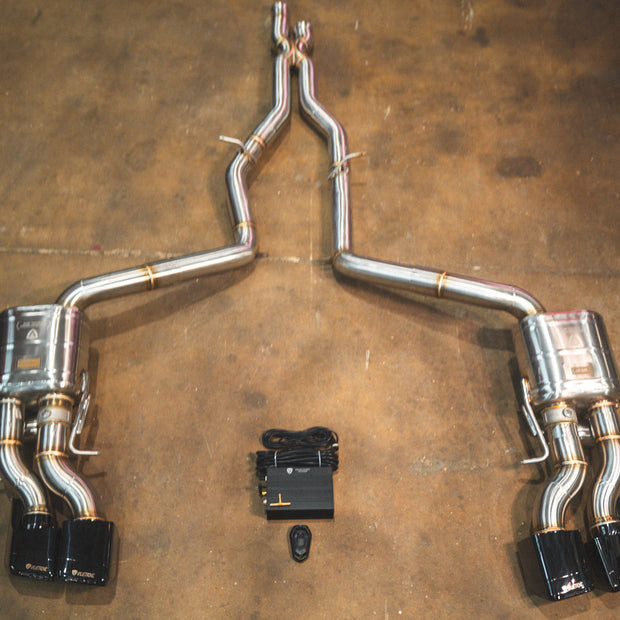 Mercedes W218 CLS63 AMG Valved Sport Exhaust System