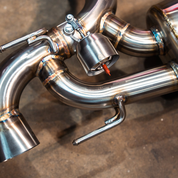 Mercedes SLS AMG Valved Sport Exhaust System
