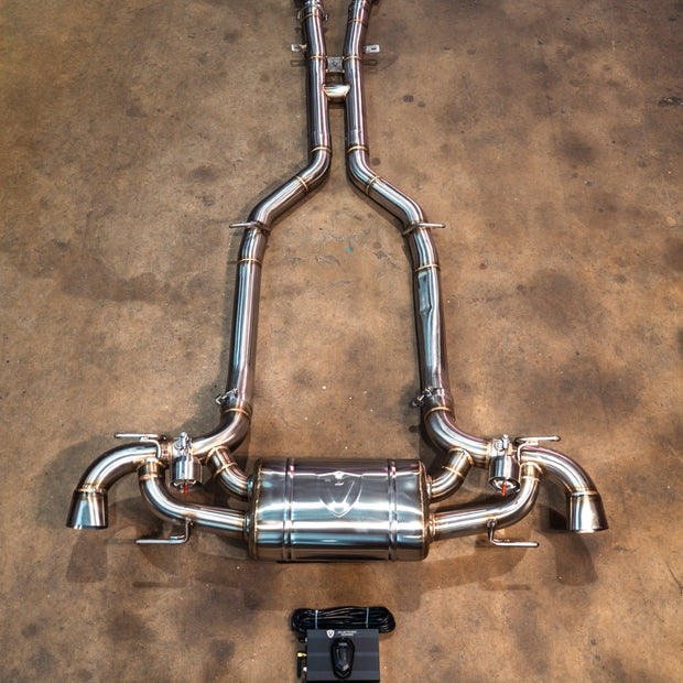 Mercedes SLS AMG Valved Sport Exhaust System