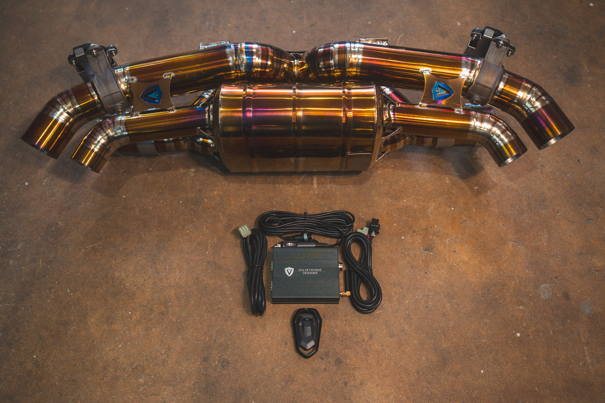 Valvetronic Valved Sport Exhaust System for Porsche 992 Carrera / Turbo