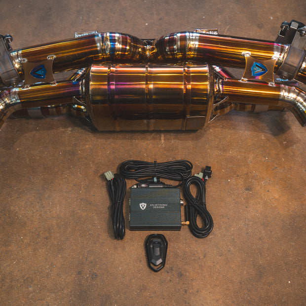 Valvetronic Valved Sport Exhaust System for Porsche 992 Carrera / Turbo