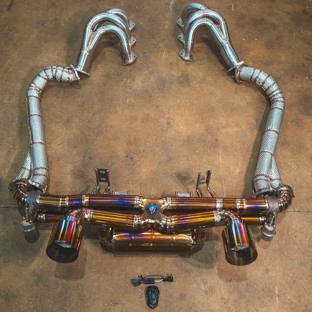 Valvetronic Valved Sport Exhaust System for Porsche 718 GT4 / Boxster Spyder