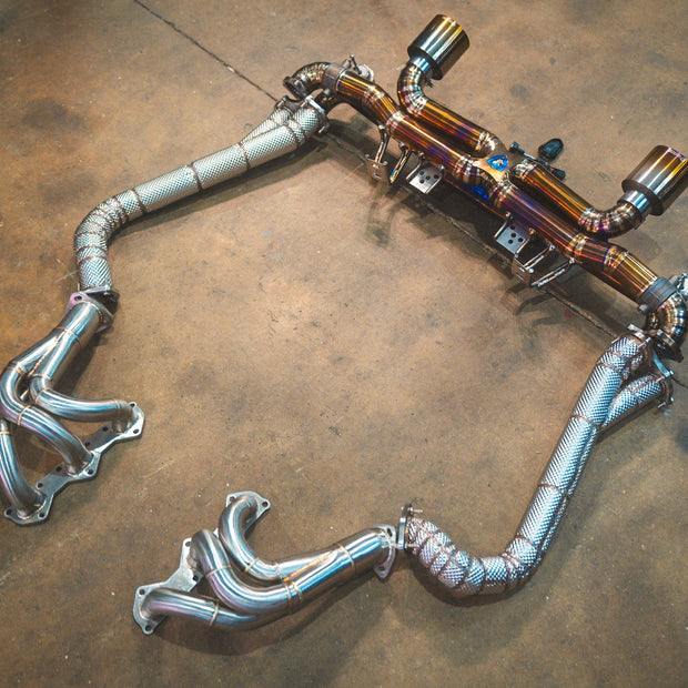 Valvetronic Valved Sport Exhaust System for Porsche 718 GT4 / Boxster Spyder