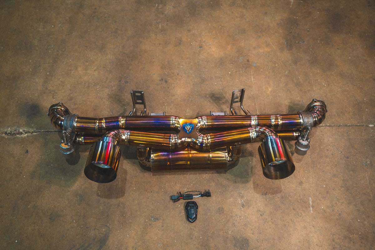 Valvetronic Valved Sport Exhaust System for Porsche 718 GT4 / Boxster Spyder