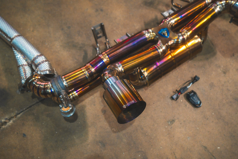 Valvetronic Valved Sport Exhaust System for Porsche 718 GT4 / Boxster Spyder