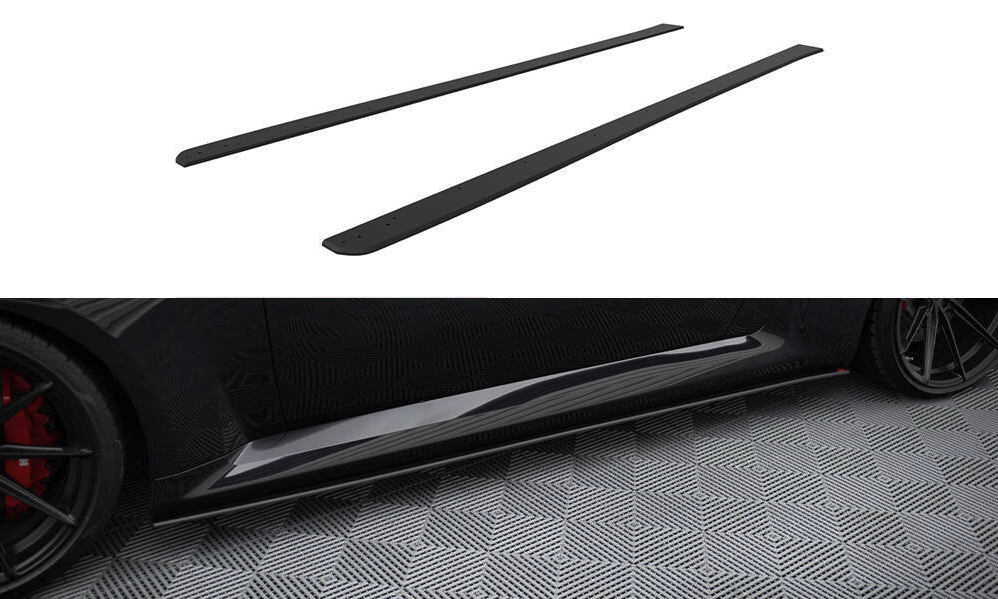 BMW M2 G87 Street Pro Side Skirts Diffusers - V1 Maxton
