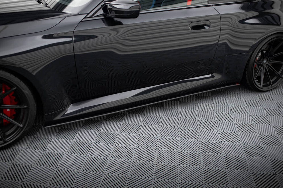 BMW M2 G87 Street Pro Side Skirts Diffusers - V1 Maxton