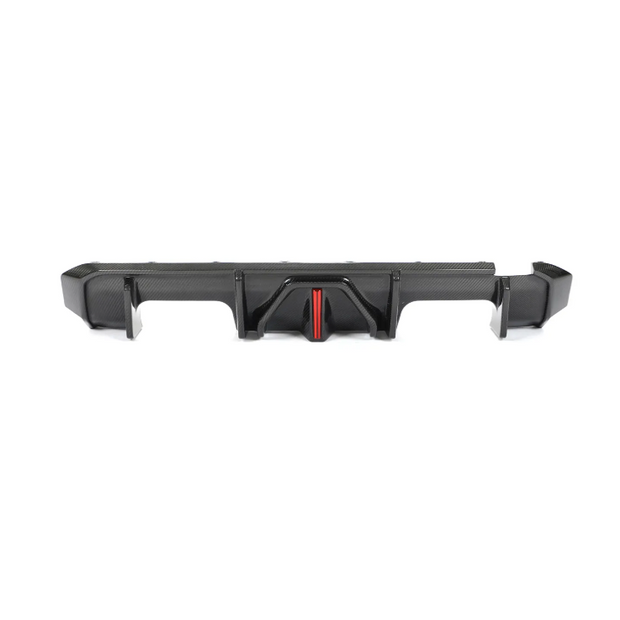 Carbon Fiber Rear Diffuser with Side Extensions – BMW G80 M3 / G82 M4 (2021+)