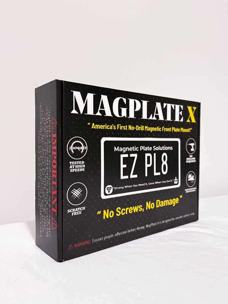 MagPlate X - Magnetic Front License Plate Mount