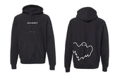 Flying Ghost Embroidered Hoodie image 1