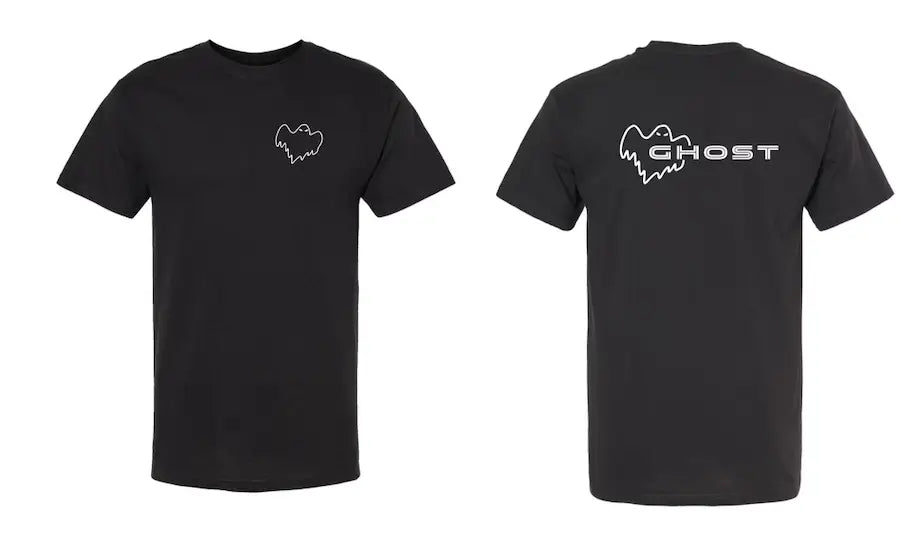 Ghost Tee - Black, Small image