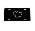Flying Ghost Plate - Black image